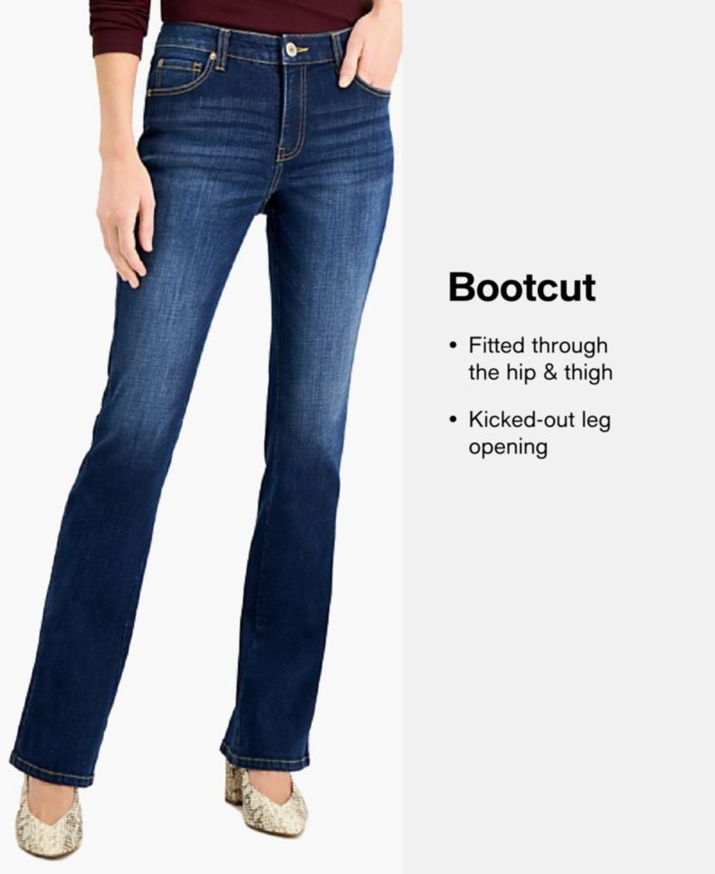 Barbara Tummy-Control Bootcut Jeans