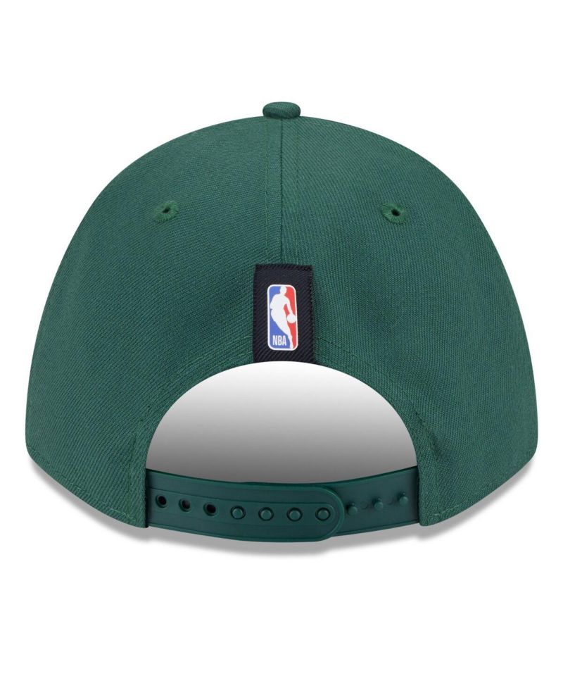 Men's Hunter Green Milwaukee Bucks 2025 NBA Draft M-Crown A-Frame 9FORTY Adjustable Hat