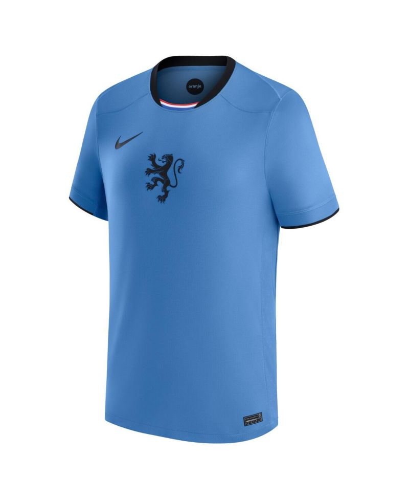 Big Boys and Girls Blue Netherlands Women's National Team 2025/26 Away Replica Jersey