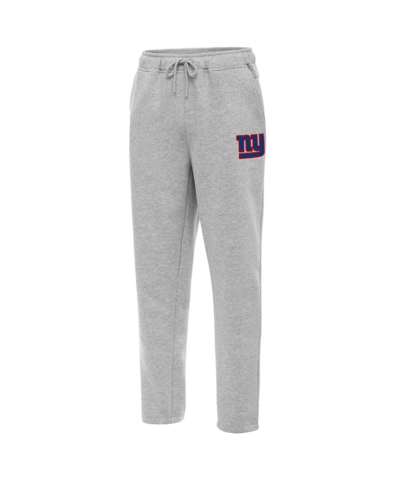 Men's Heather Gray New York Giants Victory Sweatpants