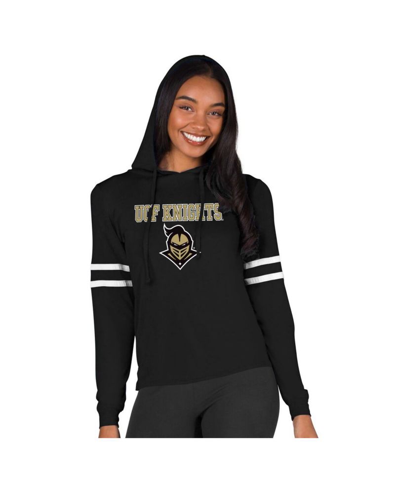 Women's Black UCF Knights Marathon Lightweight Lounge Pullover Hoodie