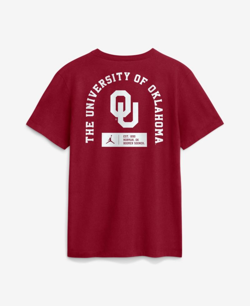 Men's Crimson Oklahoma Sooners Primetime Crew T-Shirt