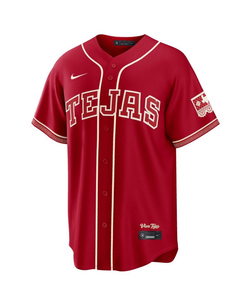 Men's Nathan Eovaldi Red Texas Rangers 2026 City Connect Stadium Jersey