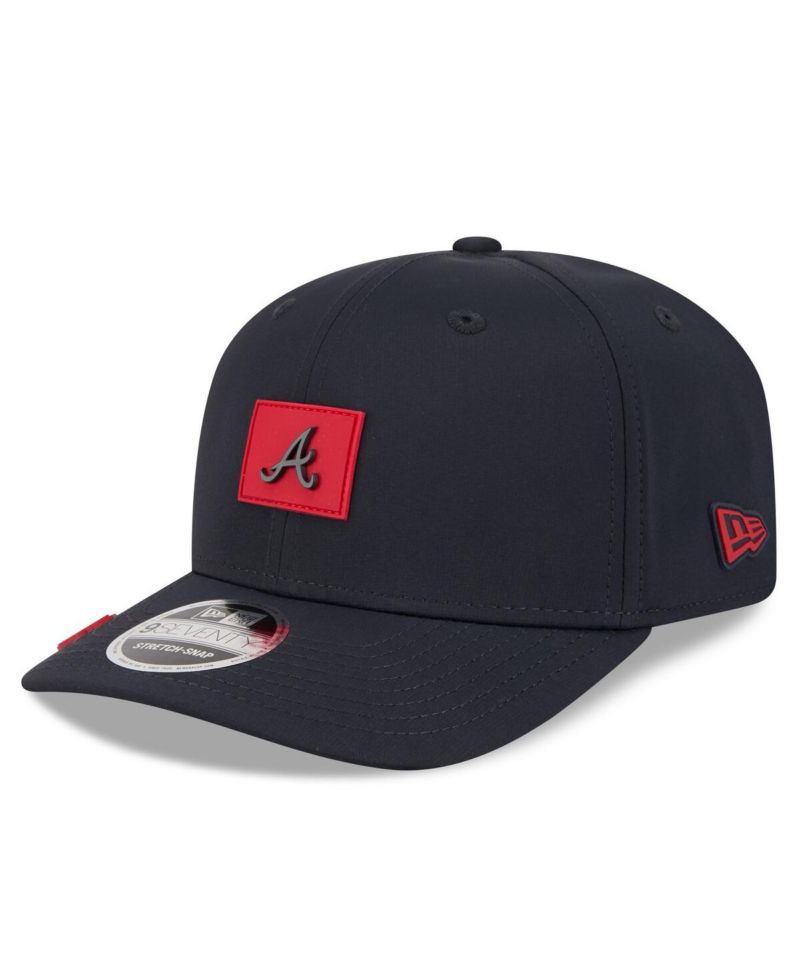 Men's Navy Atlanta Braves 2026 Clubhouse 9SEVENTY Adjustable Hat