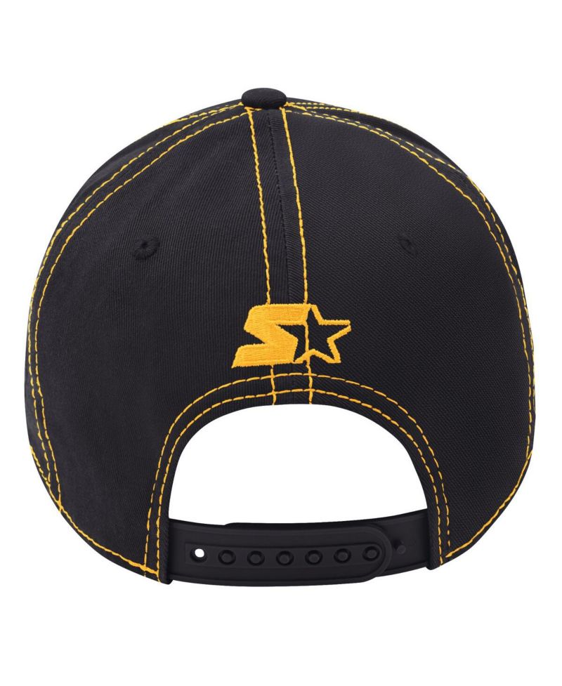 Men's Black Boston Bruins Sphere II Adjustable Hat