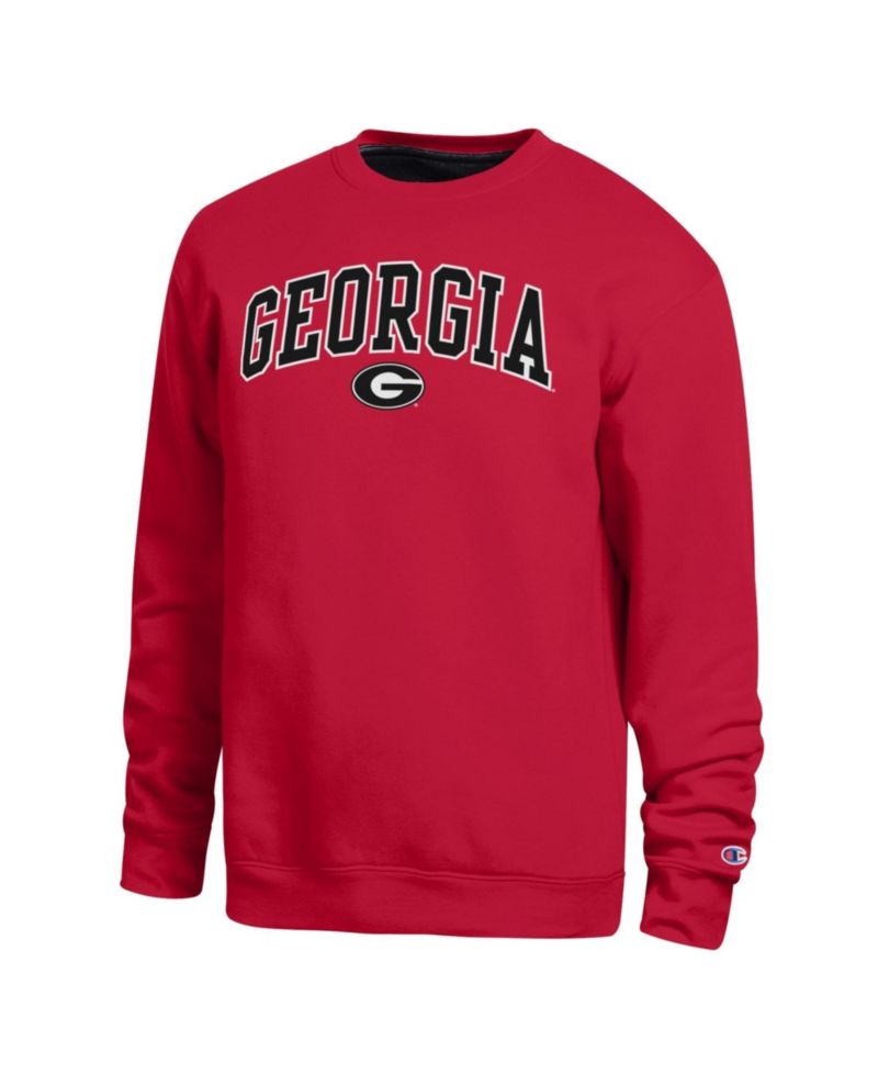 Men's Red Georgia Bulldogs Arch Sweatshirt