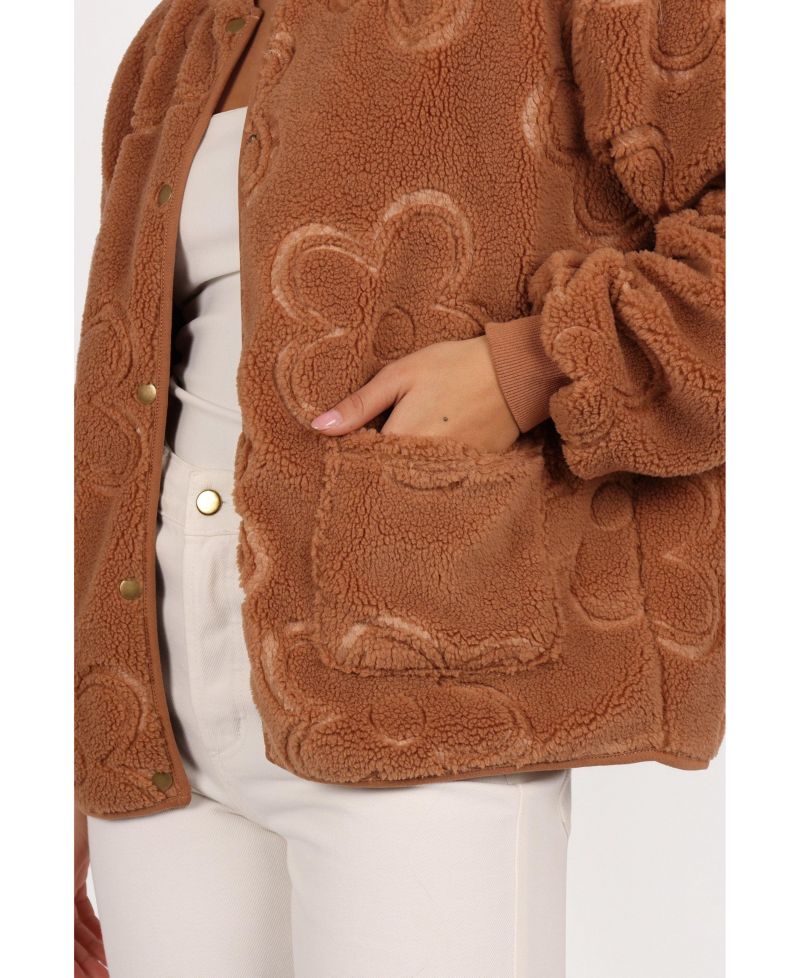 Women's Lasky Flower Pattern Button Down Jacket