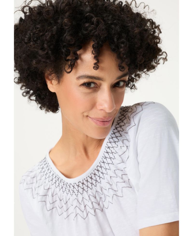 Women's Embroidered T-Shirt