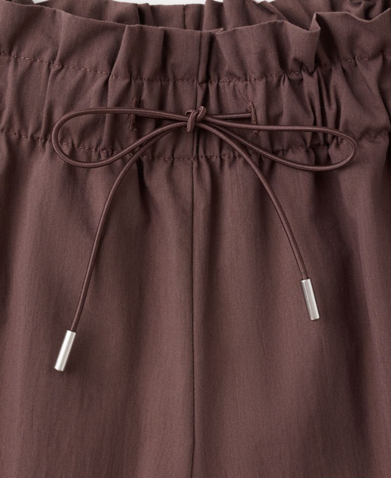 Women's Ruched Waist Straight Shorts