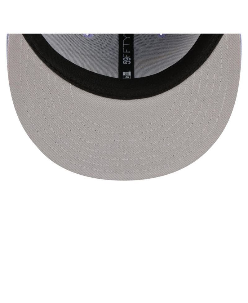 Men's Light Purple New England Patriots Lavender Bloom 59FIFTY Fitted Hat