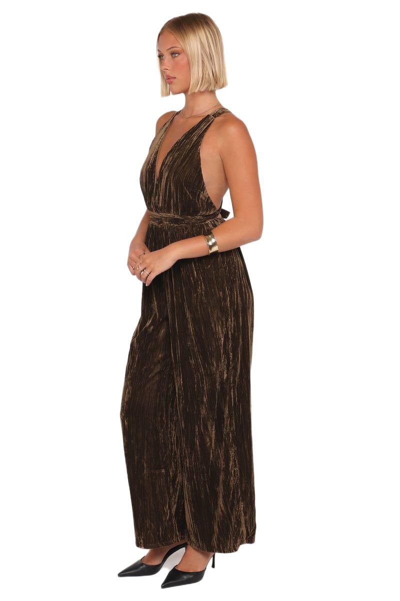 Women's Melody Velvet Jumpsuit