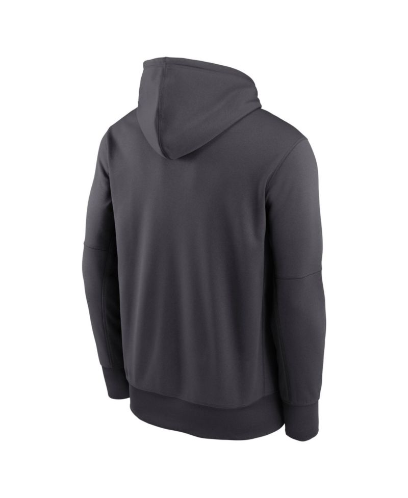 Men's Anthracite Philadelphia Phillies Therma-FIT Hoodie