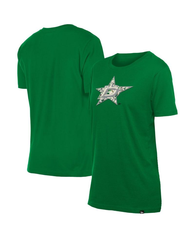 Women's Green Dallas Stars Glam Game Floral T-Shirt
