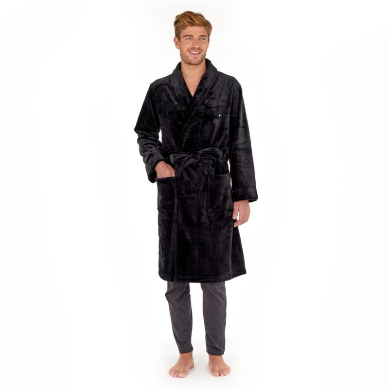 Men's Polar Fleece Robe
