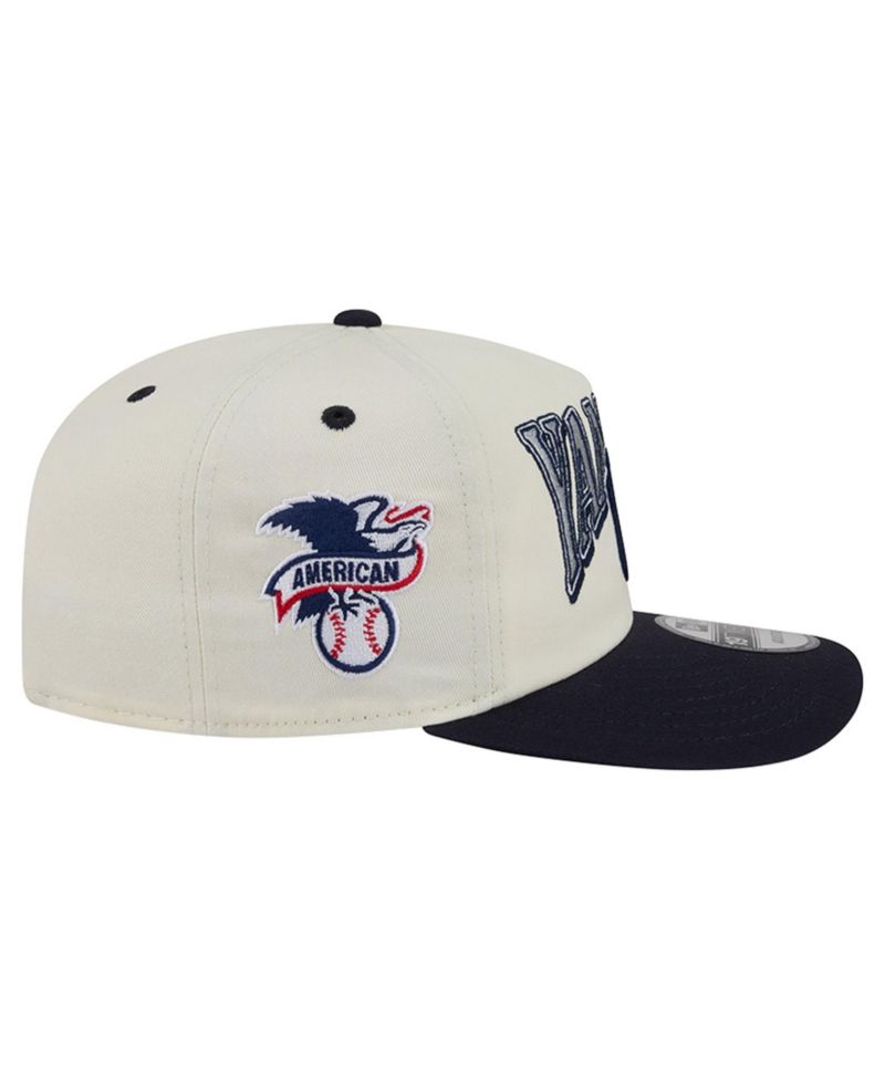 Men's Cream/Navy New York Yankees Vintage 19TWENTY Adjustable Hat