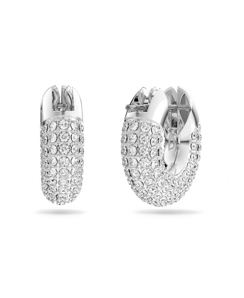 Dextera Pave Hoop Earrings