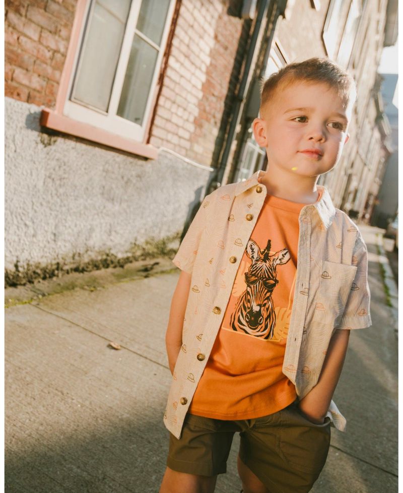 Baby Boys Poplin Shirt