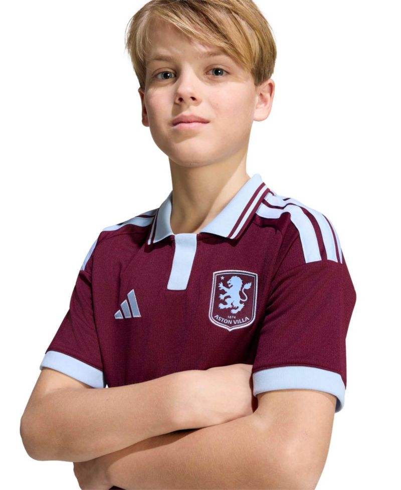 Big Boys and Girls Claret Aston Villa 2026/27 Home Replica Jersey