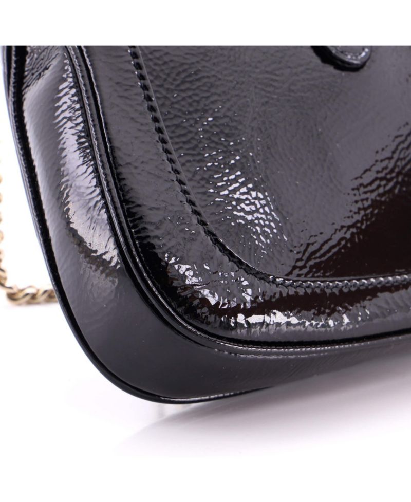 Mini Jackie Notte Chain Hobo Patent