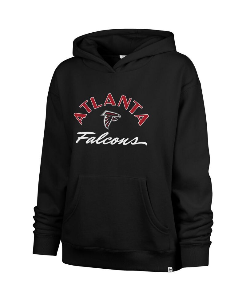 Women's Black Atlanta Falcons Whirlwind Naomi Pullover Hoodie