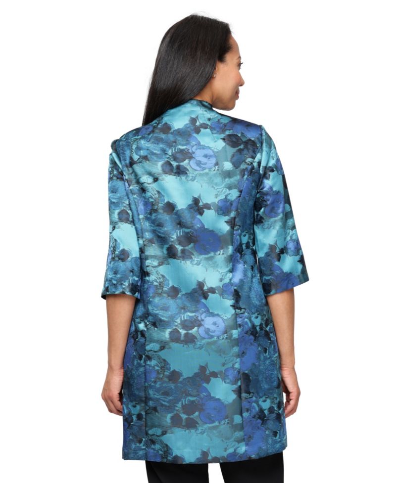 Women's Jacquard Elongated Twinset