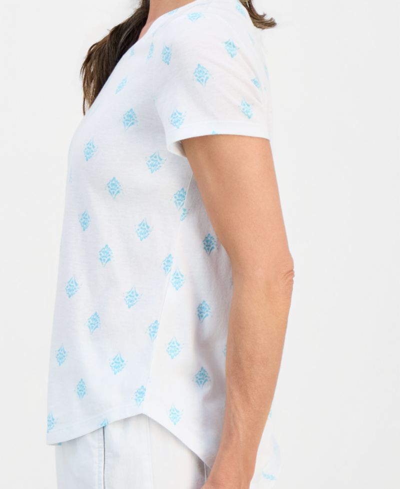 Petite Perfect Short-Sleeve Crewneck T-Shirt