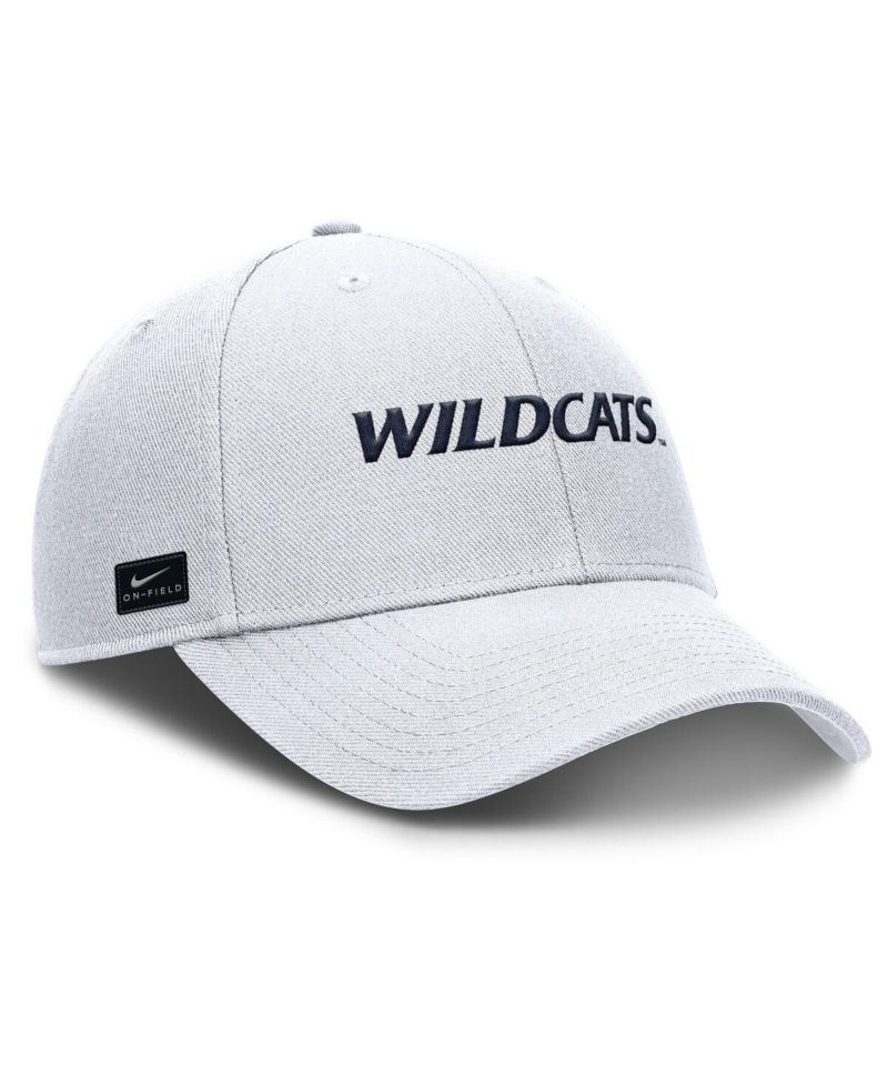 Men's White Arizona Wildcats 2025 On-Field Rise Performance Adjustable Hat