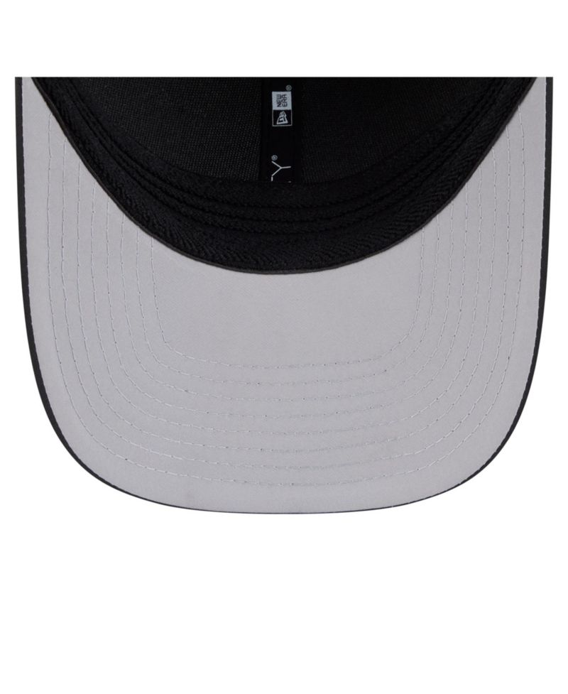 Men's Black New York Mets Metallic 39THIRTY M-Crown Flex Hat