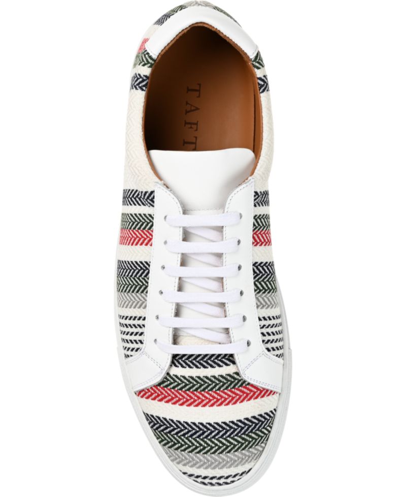 Men's Jack Handcrafted Leather and Water-repellent Sneakers