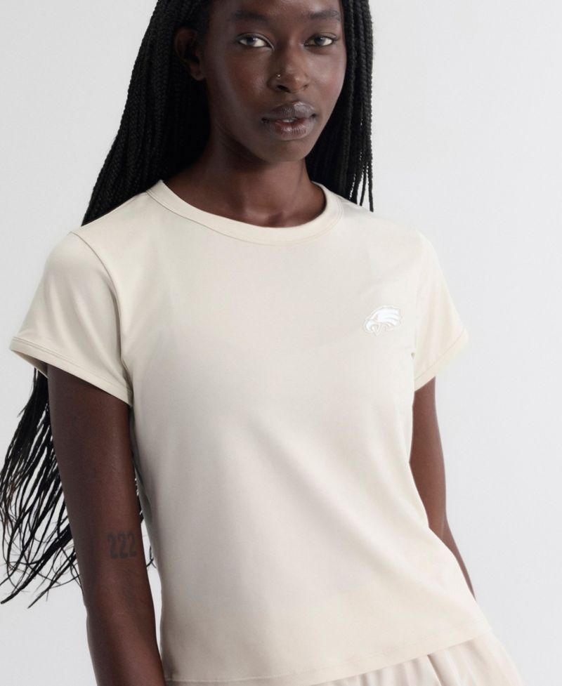 Women's Stone Philadelphia Eagles Clutch T-Shirt