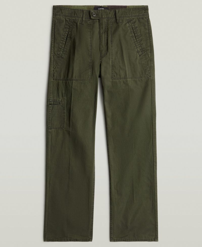 Men's Reversible Relaxed Straight Chino Pants