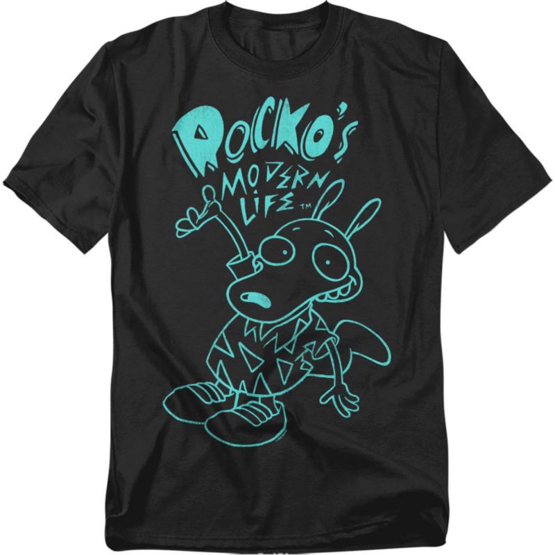 Rocko s Modern Life Men's Rocko's Modern Life Neon Rocko T-Shirt
