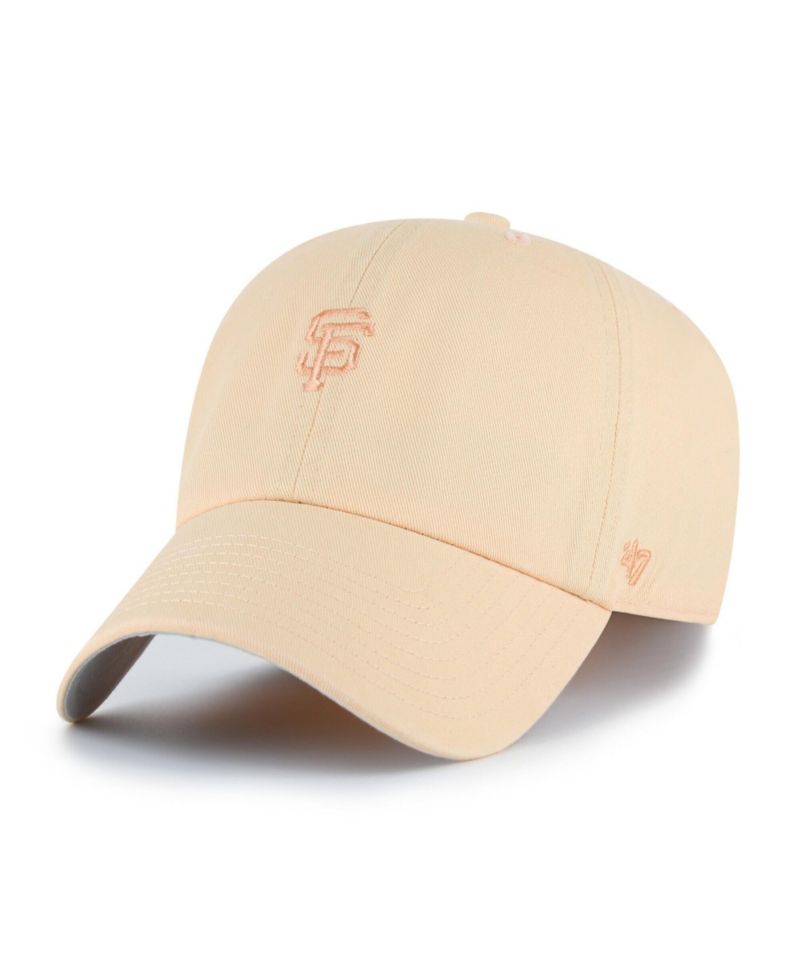 Men's and Women's Orange San Francisco Giants Pastel Clean Up Adjustable Hat