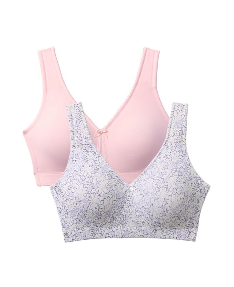 Women's 2-Pack Cotton Full Coverage Bra