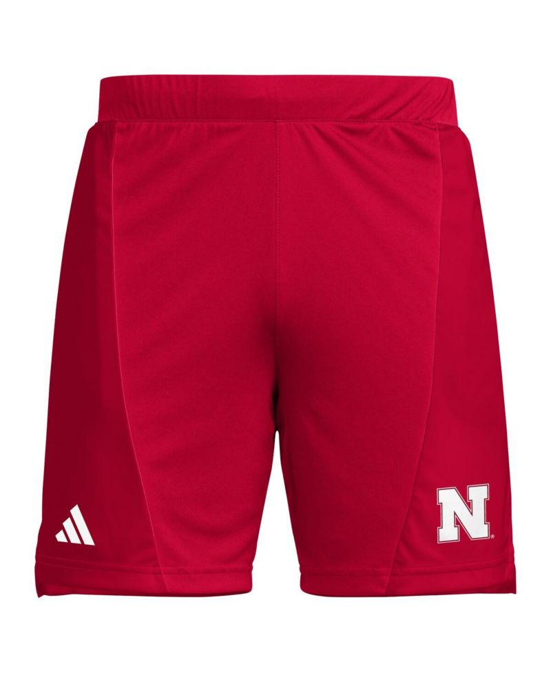 Men's Scarlet Nebraska Huskers Designed for Training 7" AEROREADY Shorts