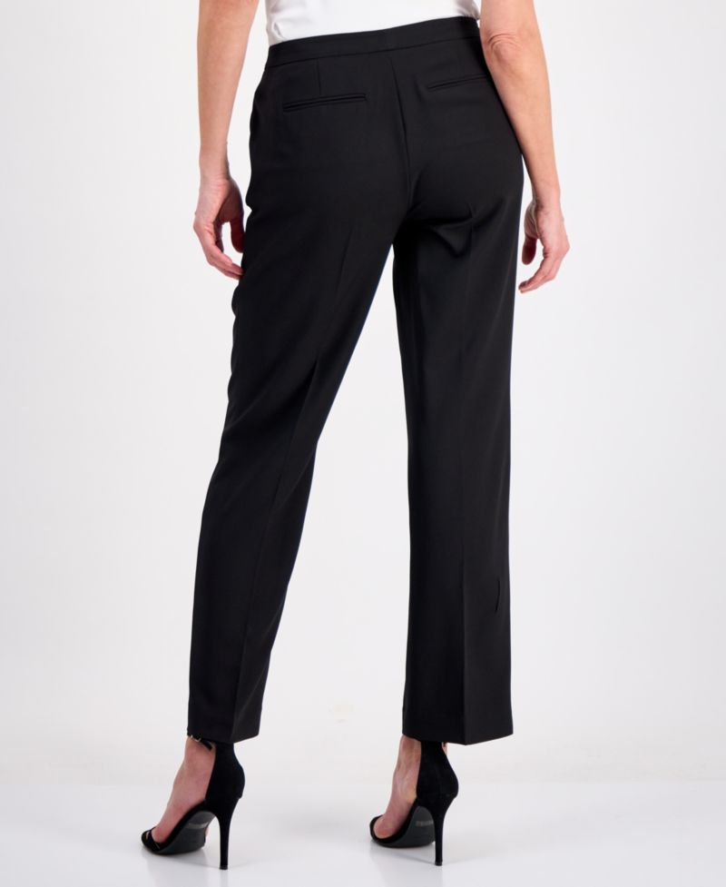 Women's Two-Button Waist-Inset 2 Piece Pantsuit