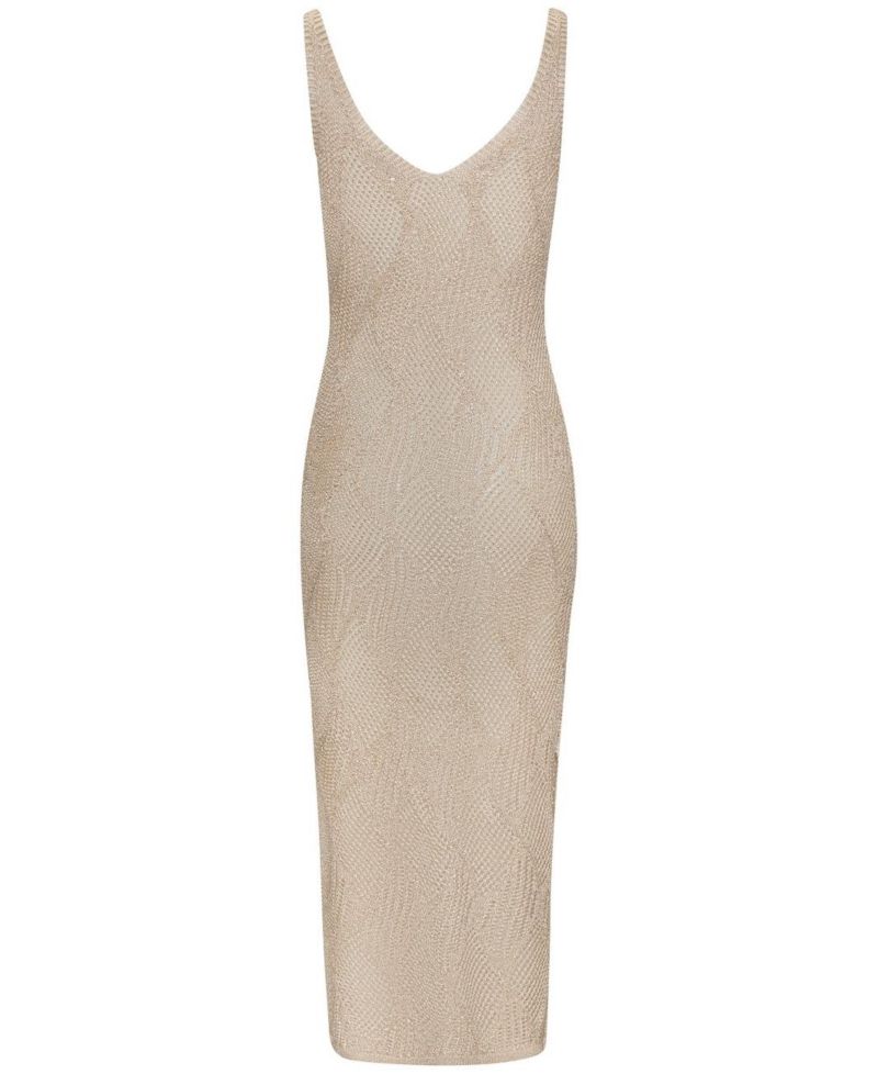 Women's Crochet Midi Dress Everyday Comfort Swim Cover-Up