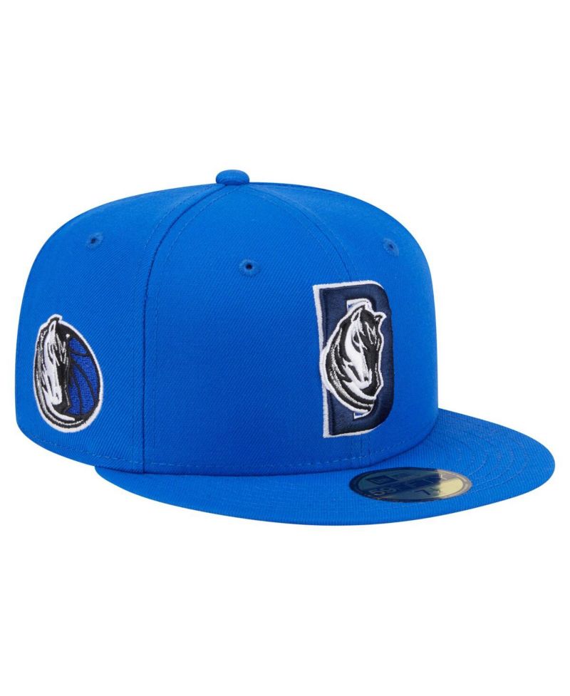 Men's Blue Dallas Mavericks Deceptor 59FIFTY Fitted Hat