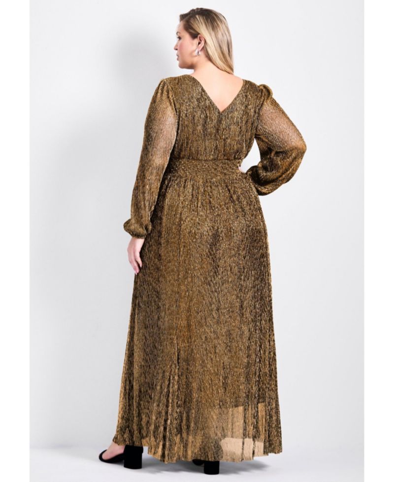 Women's Lucia Plisse Maxi Dress