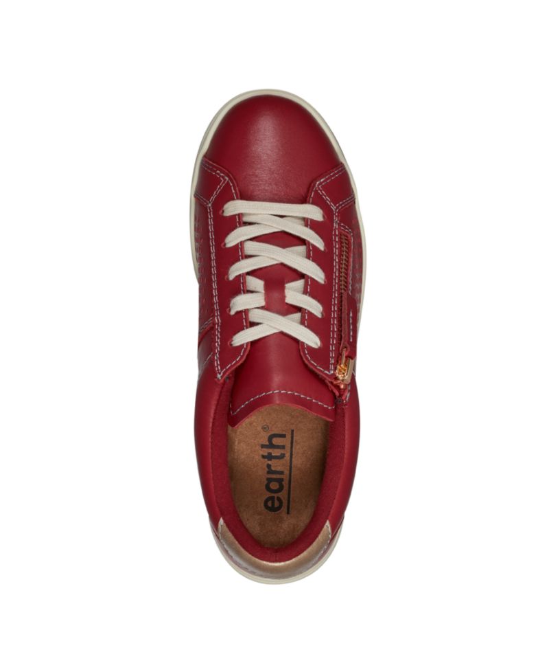 Women's Netta Side Zip Lace-Up Sneakers