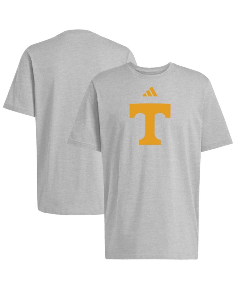 Men's Gray Tennessee Volunteers Primary Logo T-Shirt