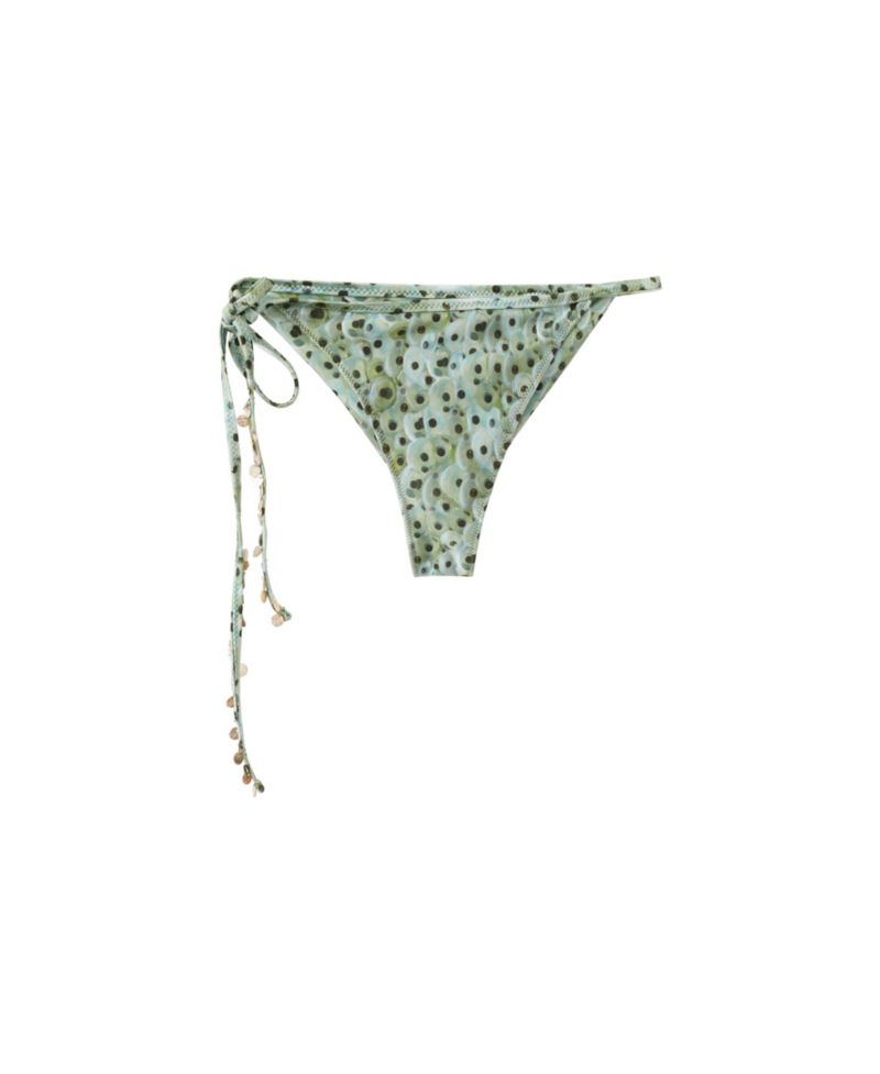 Women's Beaded Brazilian Side-Tie Bikini Briefs