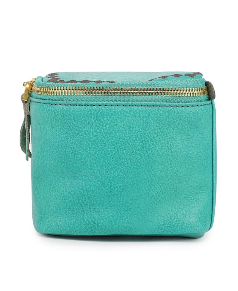 Celosia Cube Leather Jewelry Case