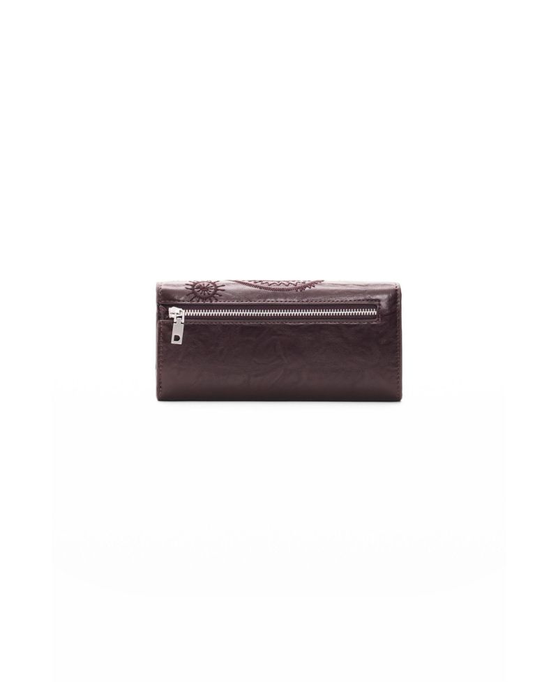 Women's Large Embossed Wallet