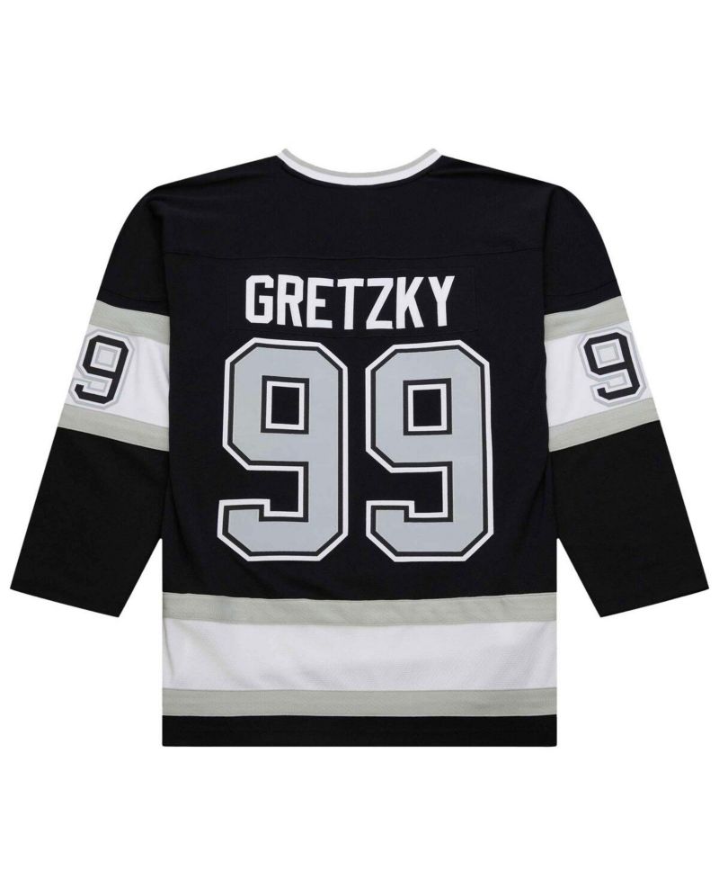 Men's Wayne Gretzky Black Los Angeles Kings 1992-93 Power Play Jersey