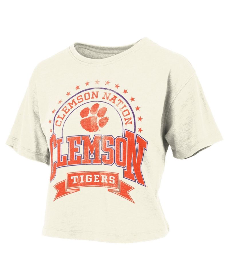 Women's Vintage-Wash Slub-Fabric T-Shirt