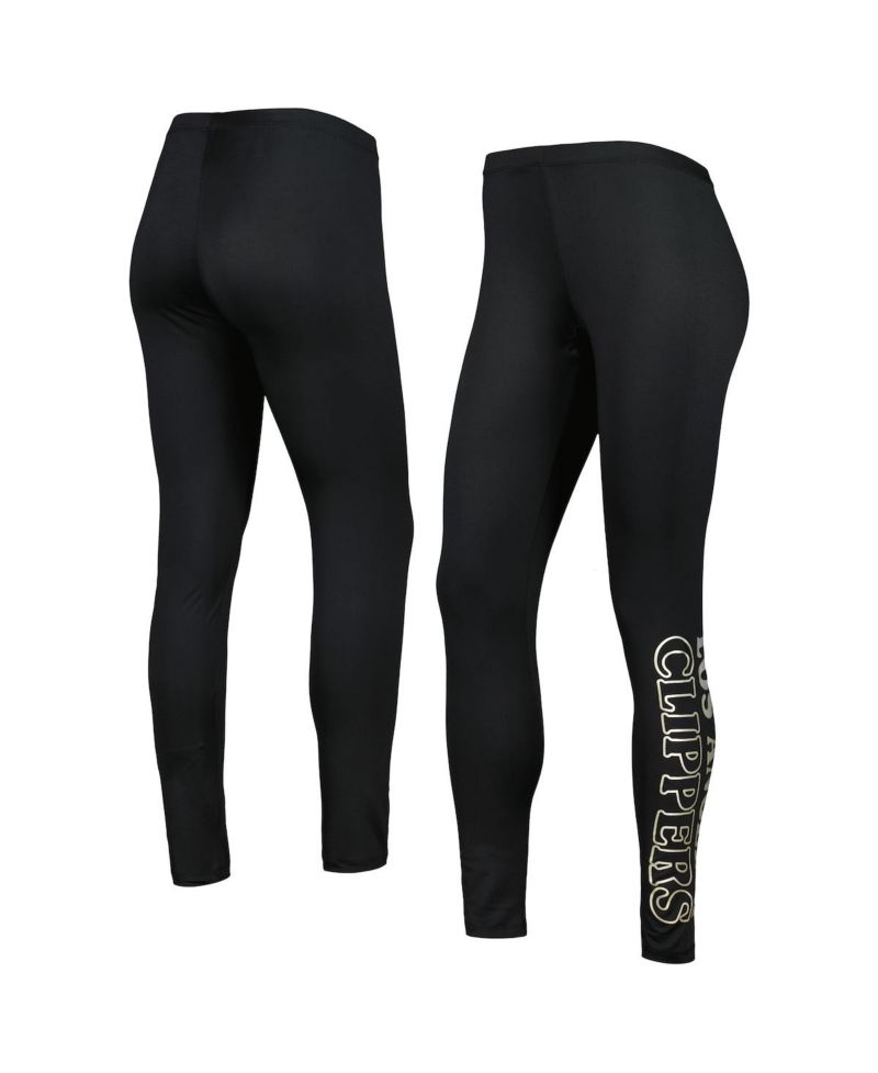 Women's Black LA Clippers Stadium Leggings