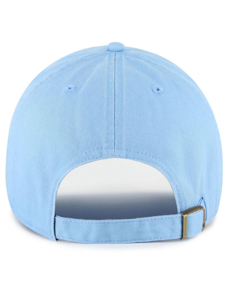 Men's Light Blue Tennessee Titans Secondary Logo Clean Up Adjustable Hat