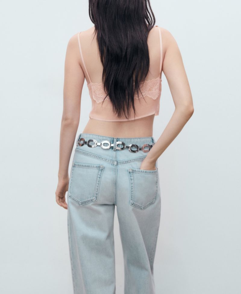 Women's Lace Crop Top