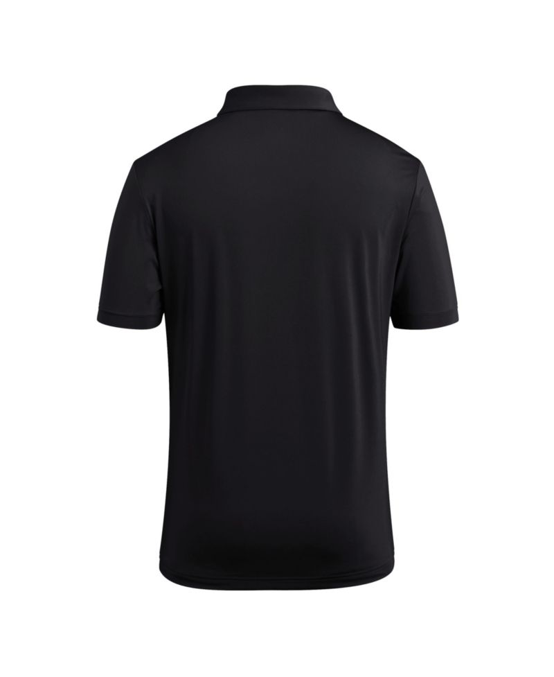 Men's Black Nebraska Huskers Our Red Burns Brighter Ultimate365 Polo